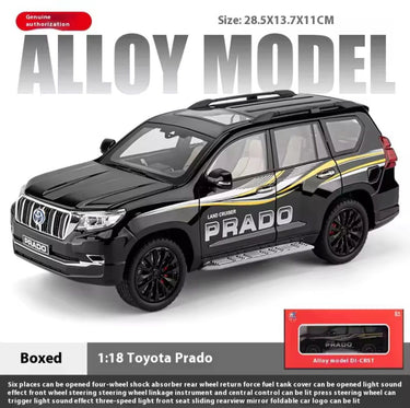 1:18 Diecast Toyota Land Cruiser Prado TX Model Car